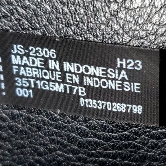 MICHAEL KORS Signature Tote Bag – Black/Charcoal MK Logo, Gold Hardware - Picture 9 of 10